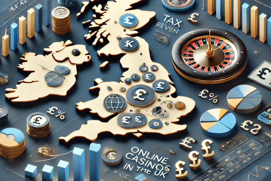 tax revenue from online casinos in the UK